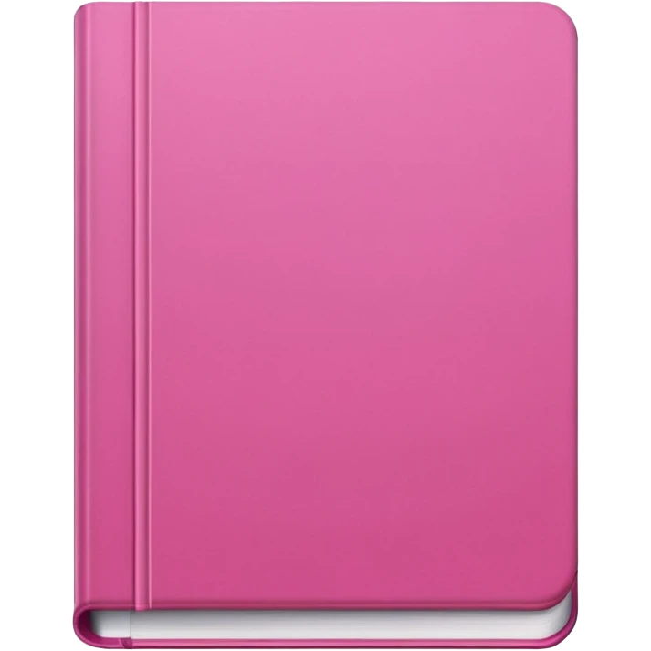 pink book emoji
