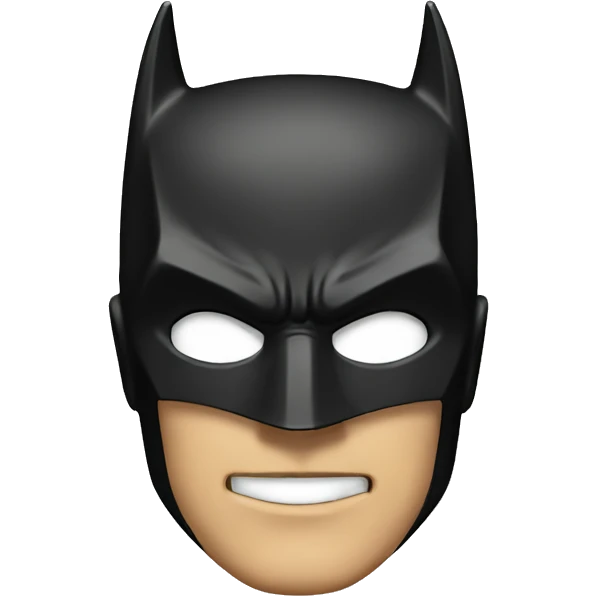 batman with a 9 logo emoji