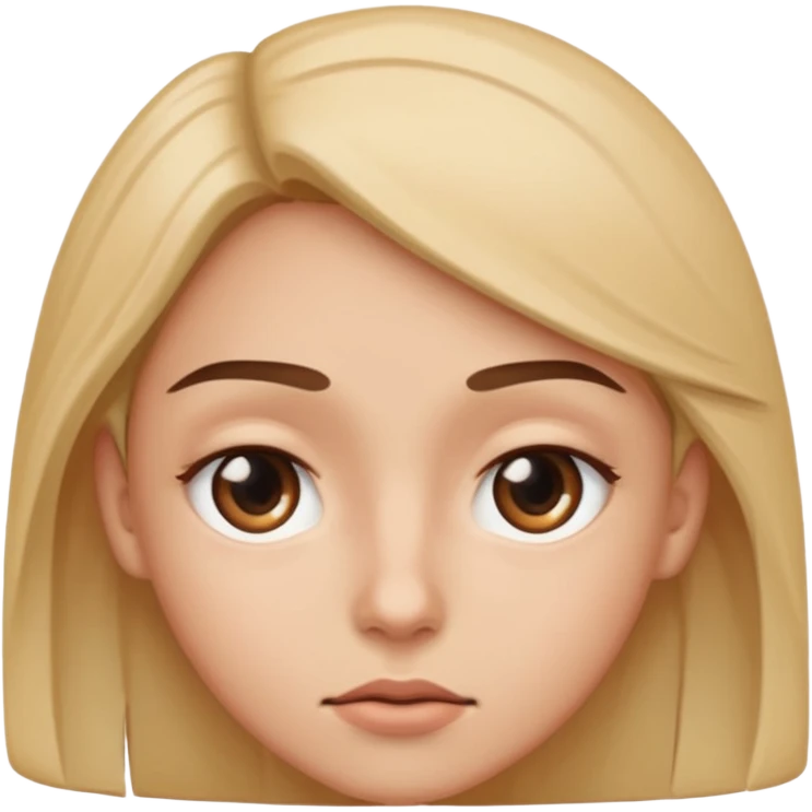 Someone looking at you with the corner of their eye emoji