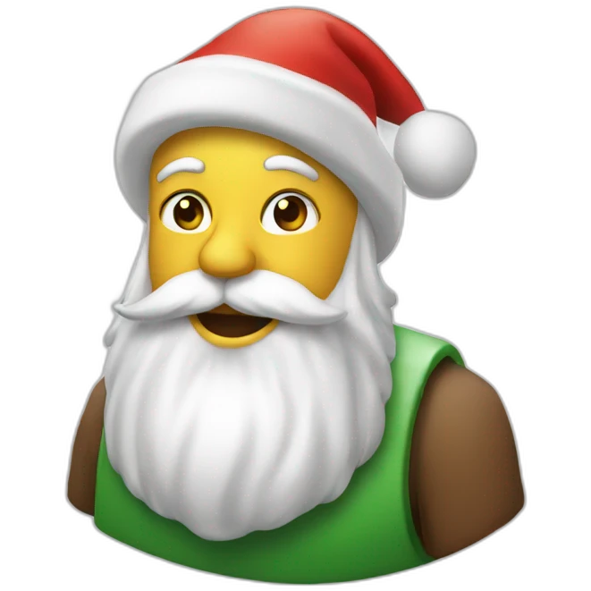 Chat de Noël emoji
