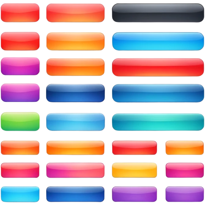 UI action buttons - like, share, download, upload, settings emoji