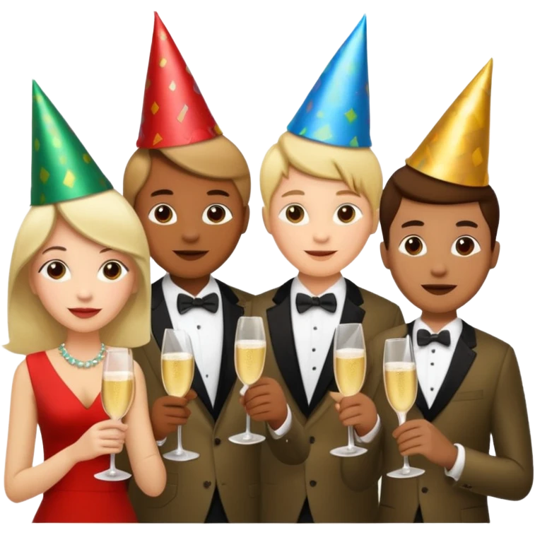 Company Christmas dinner emoji