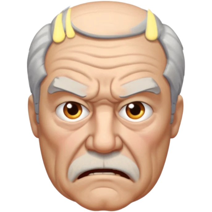 angry grandpa emoji