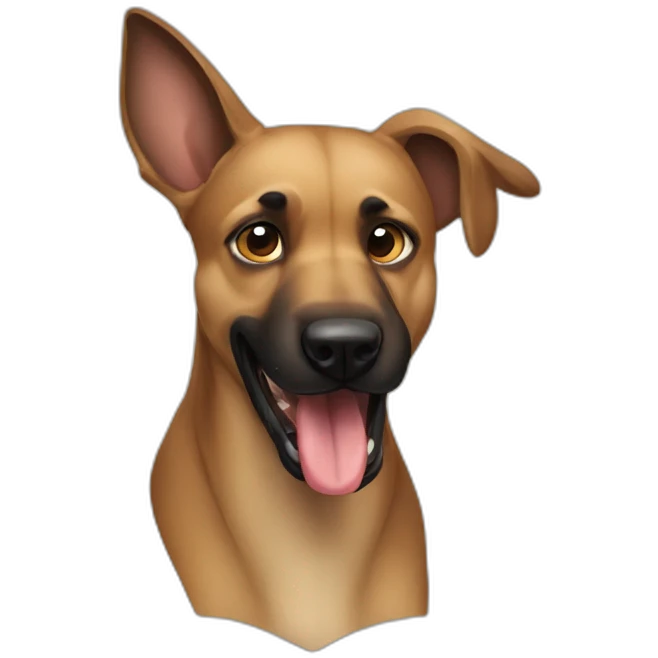 Dog malinois bite emoji