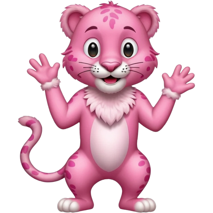 Pink panter emoji