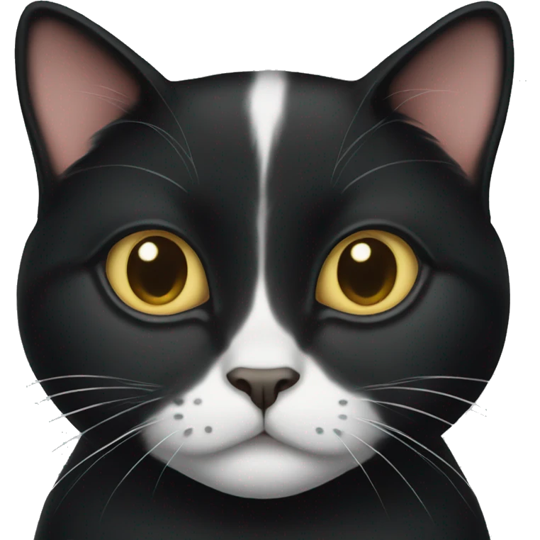 Tuxedo cat  emoji