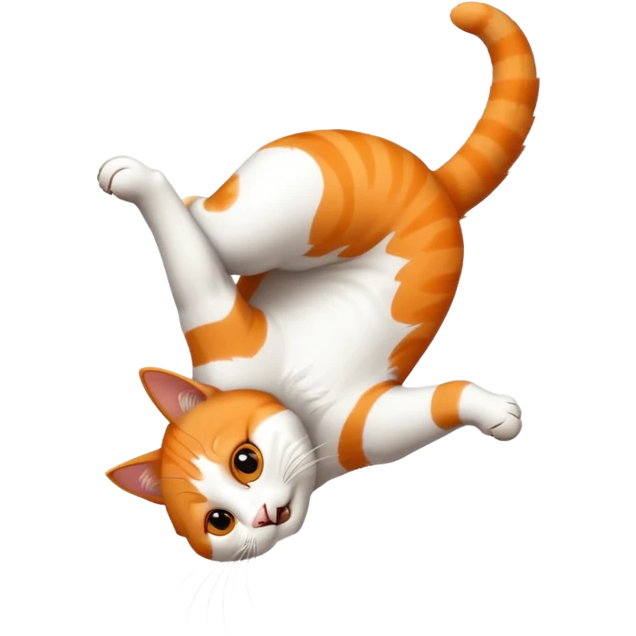 Cat back flip emoji