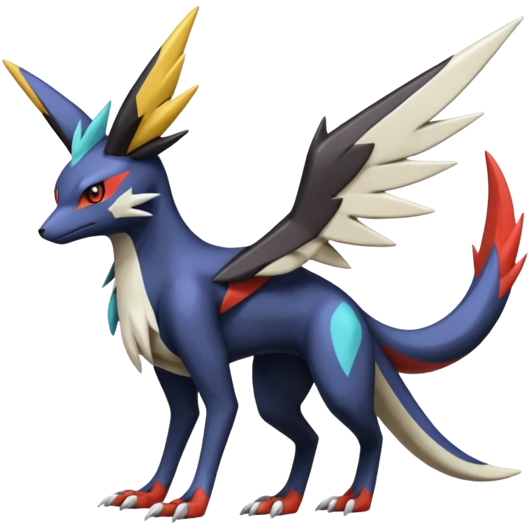  Nargacuga-Latias-Umbreon-Noivern-Silvally-Pokémon-Fakémon-fusion (full body) emoji