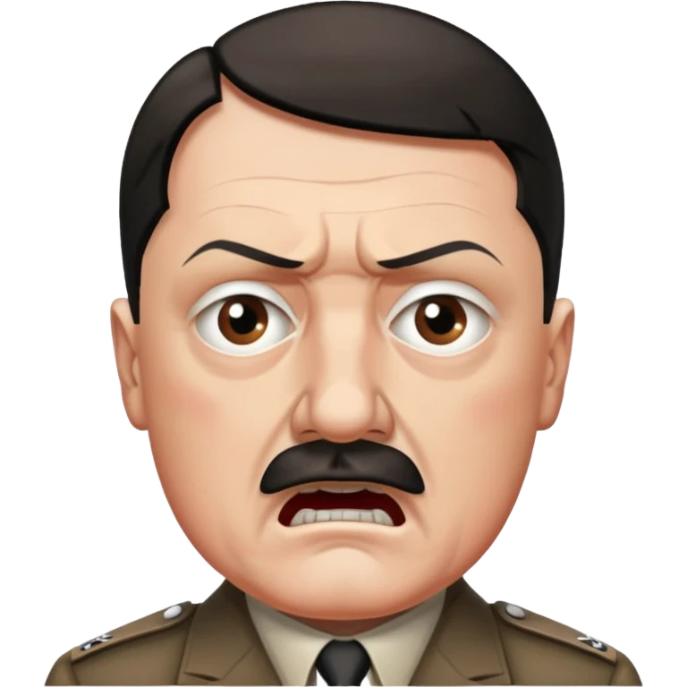adolf hitler fury emoji