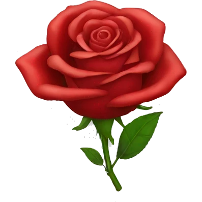 red rose emoji