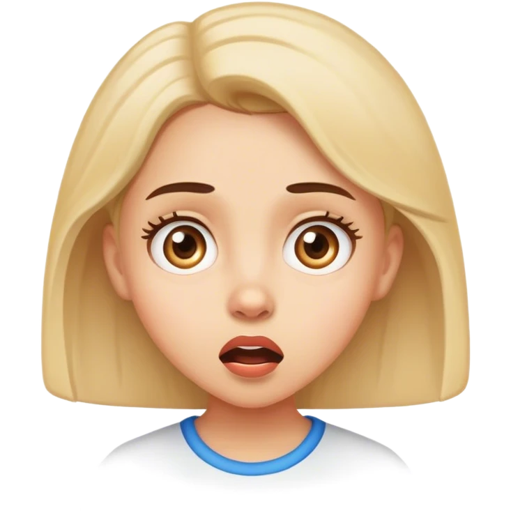 Girl shut up thought u ate that emoji