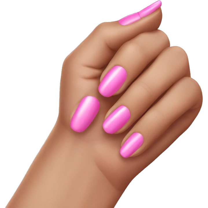 Pink manicure  emoji