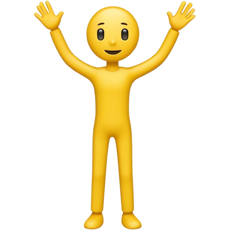 yellow sticfigure emoji