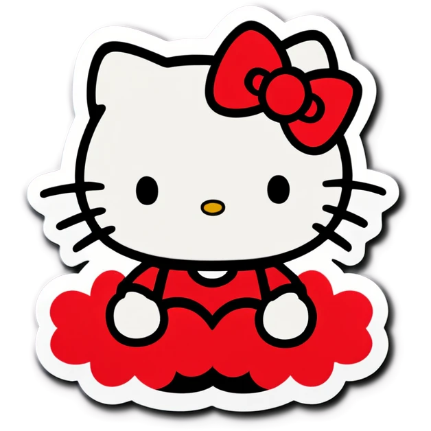 Hello Kitty emoji