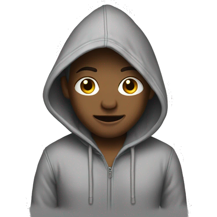 Dang wear a hoodie emoji
