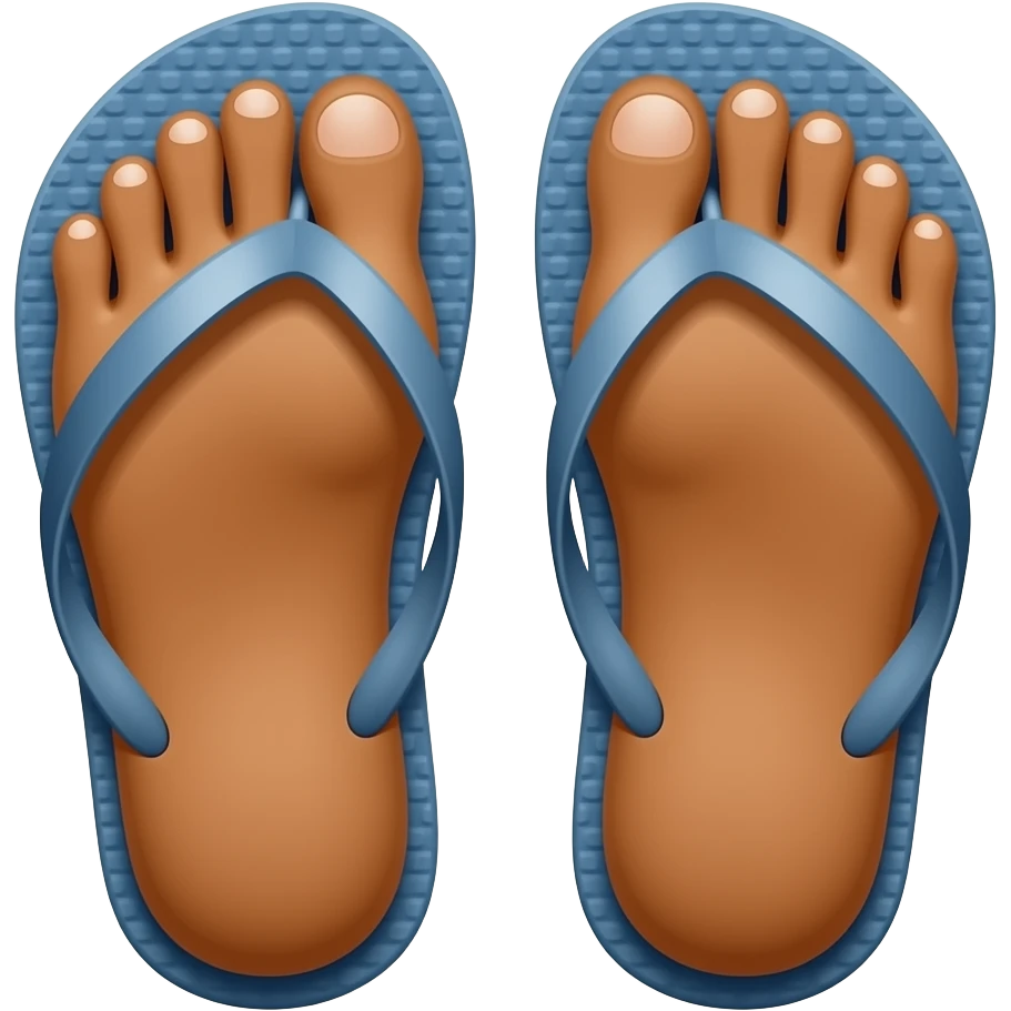 Obama toes in flip flops emoji