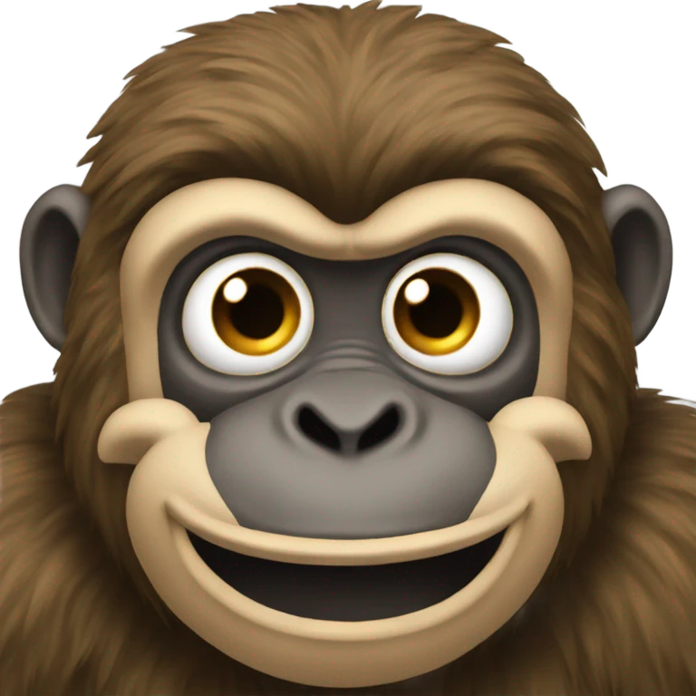 Really big Monkey emoji