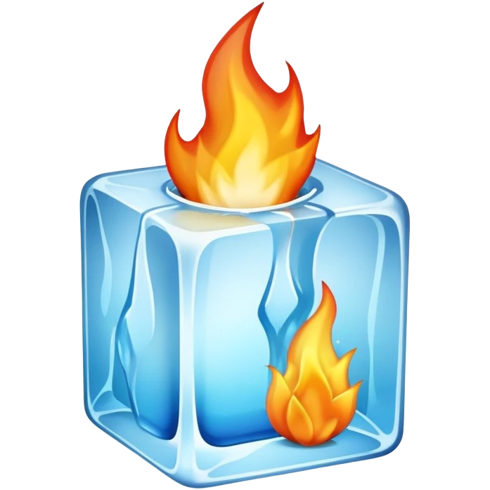 Hot and cold emoji
