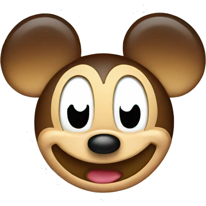 Mickey head emoji
