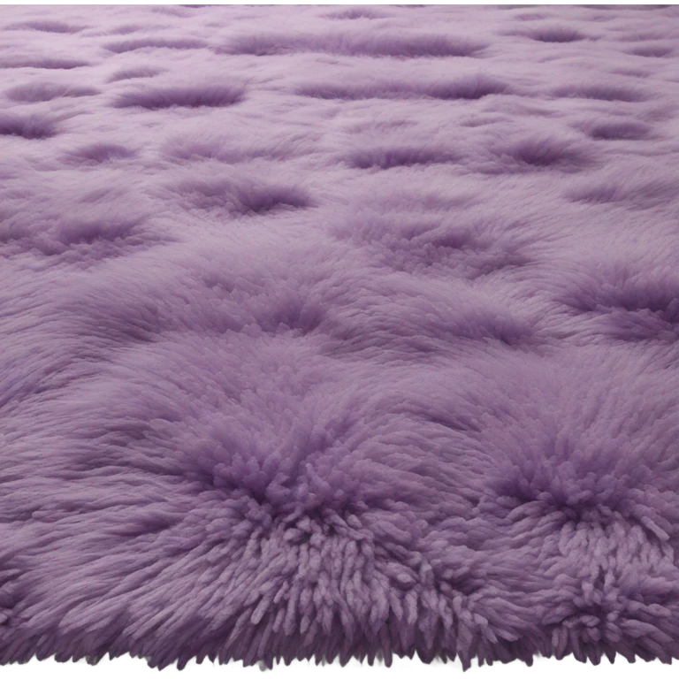 Cute lavender rug  emoji