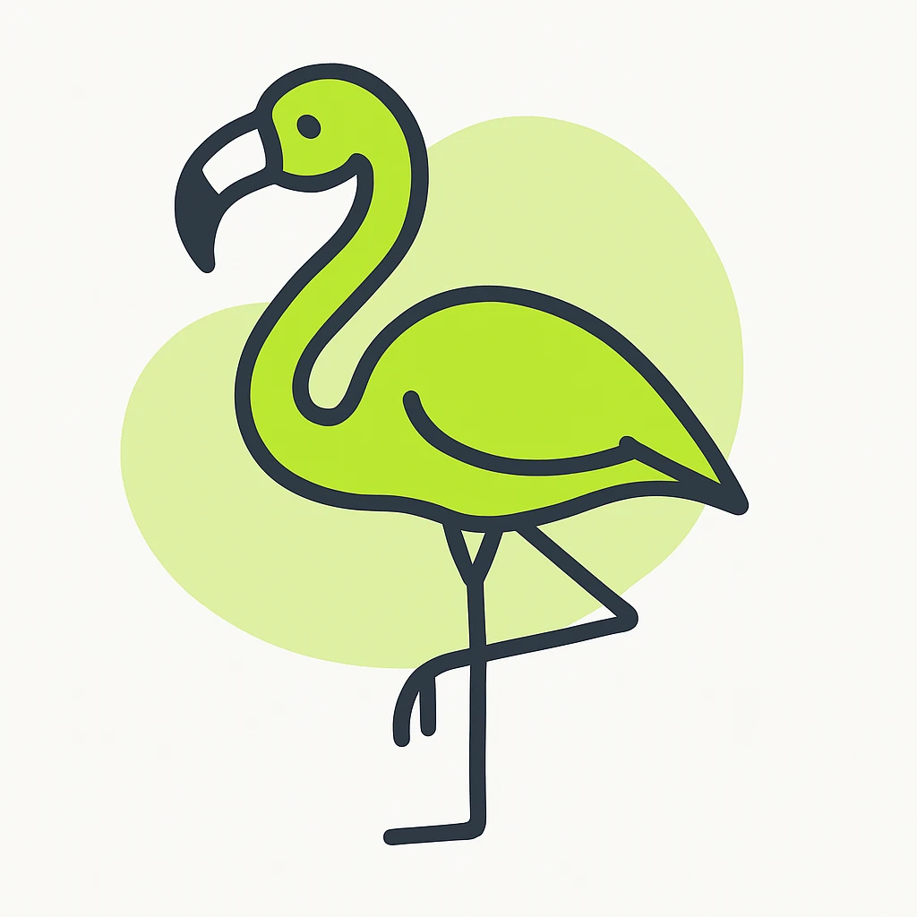 flamingo emoji