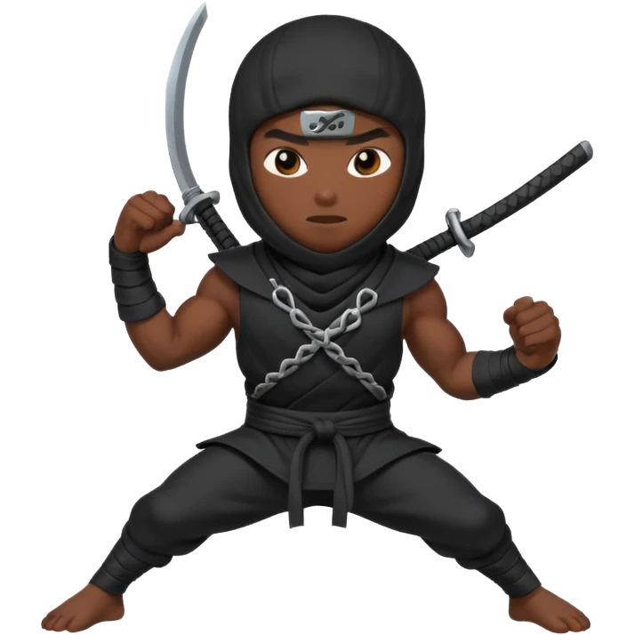Stereotype ninja emoji