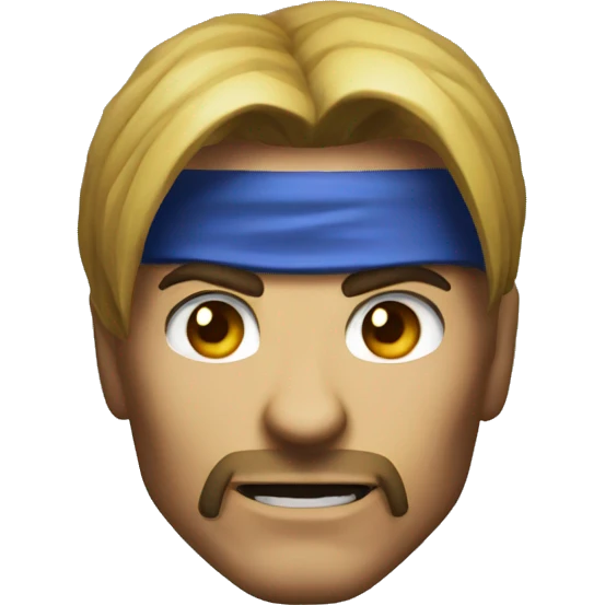 head shot of mortal kombat emoji