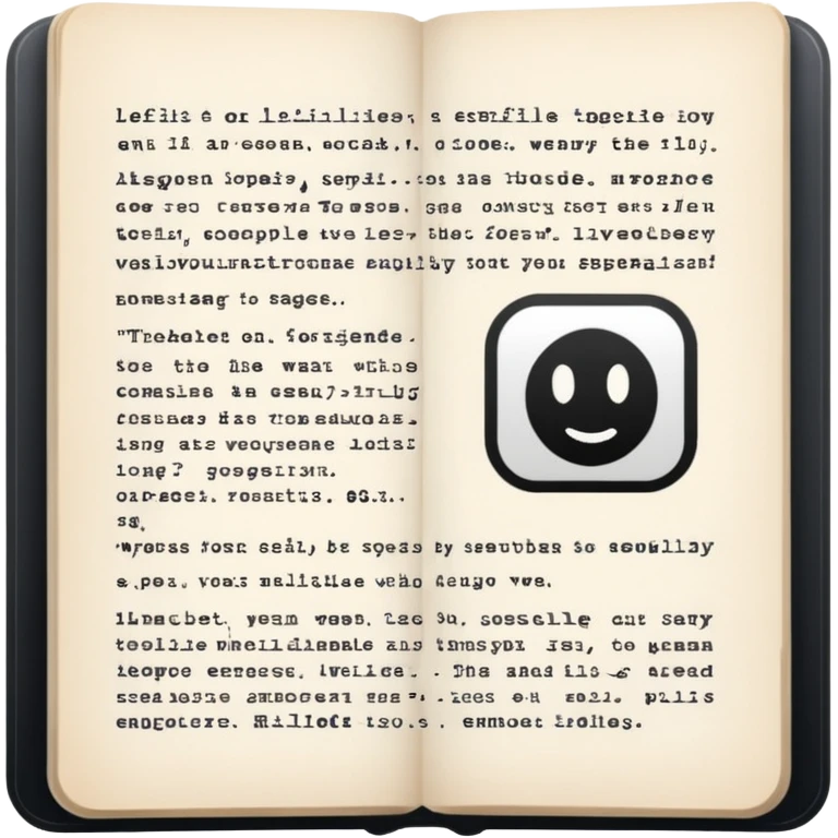 bot writes text emoji