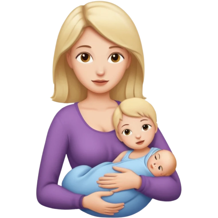 breast feeding woman emoji
