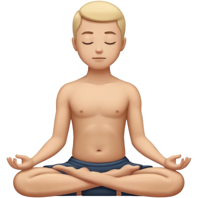 Meditation  emoji