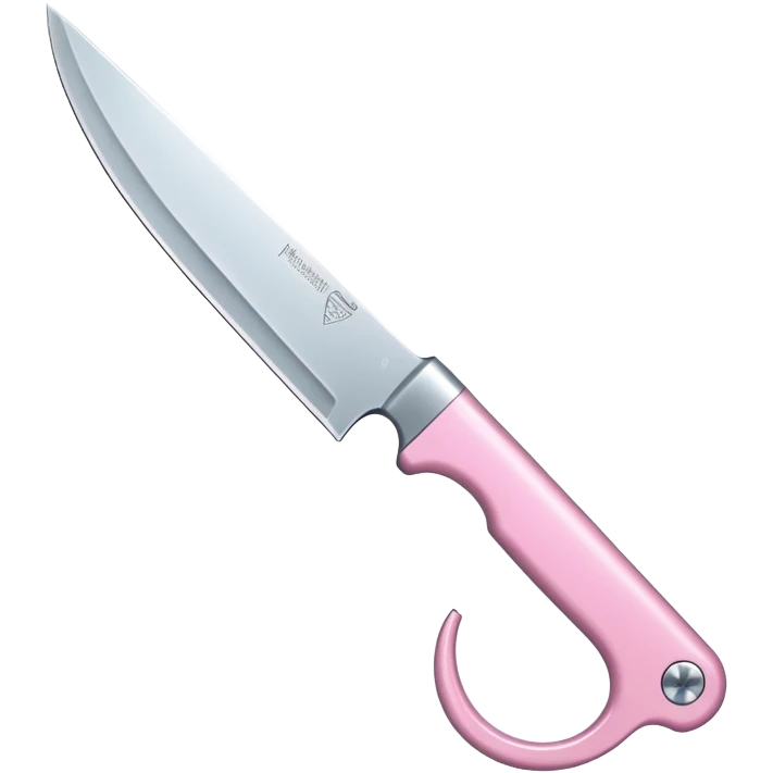 babypink knife emoji