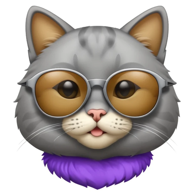 Cat wearing sunglasses emoji