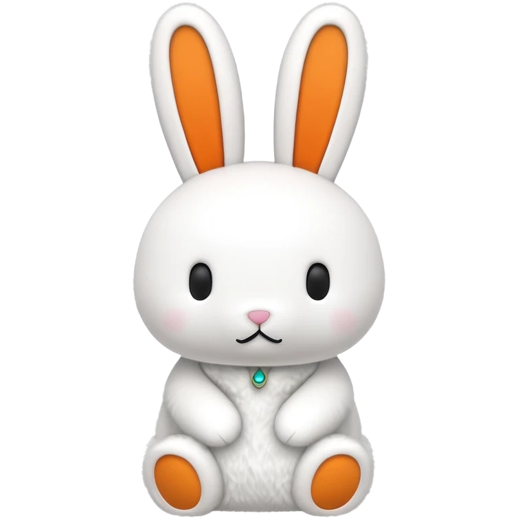 Miffy bunny, simple and cute emoji
