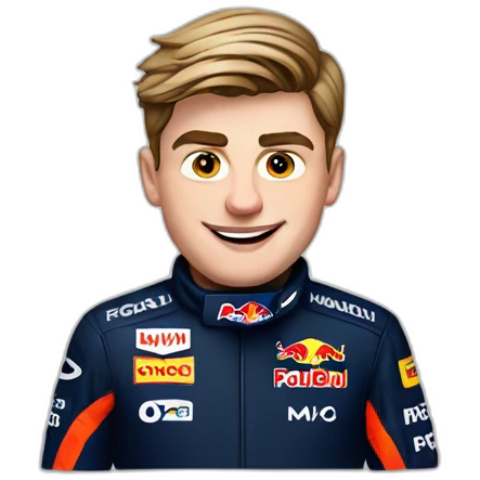 Max Verstappen F1 emoji