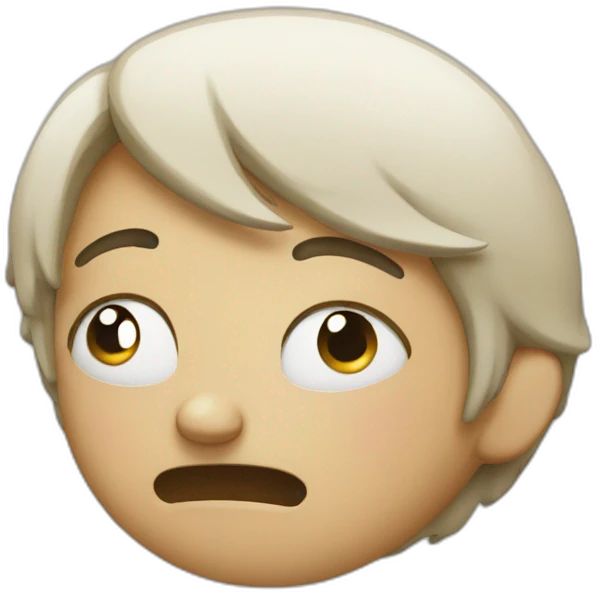 Crying while smiling  emoji