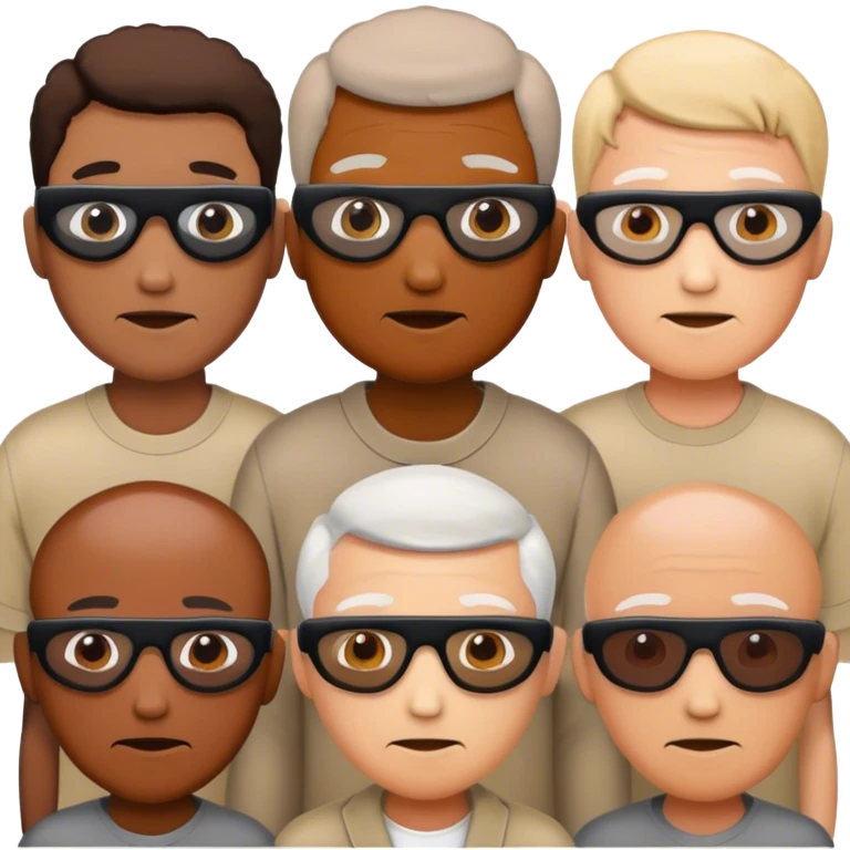 A blind men emoji