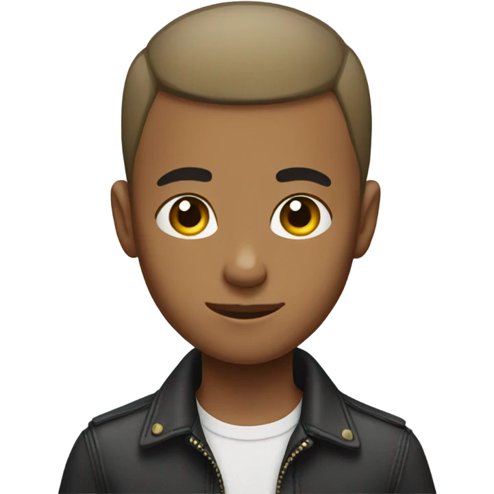 Boy with buzz cut  emoji