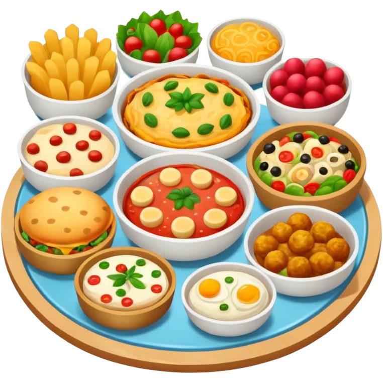 delivery food emoji