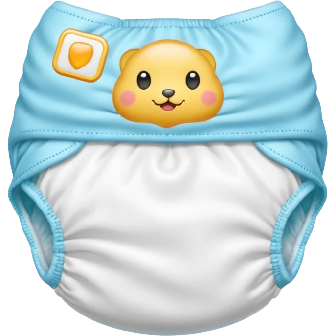 untaped diaper emoji