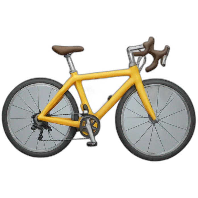 Vélo descente emoji