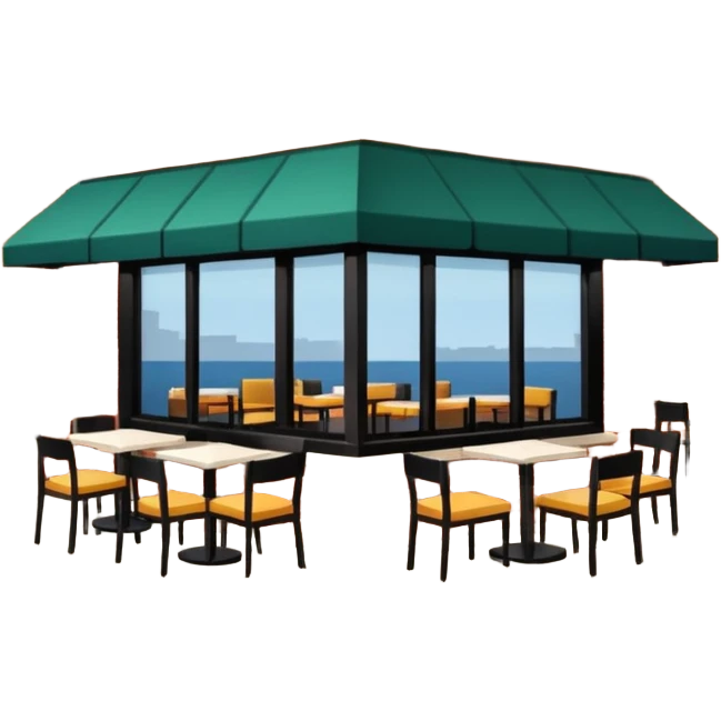 restaurant por fuera emoji