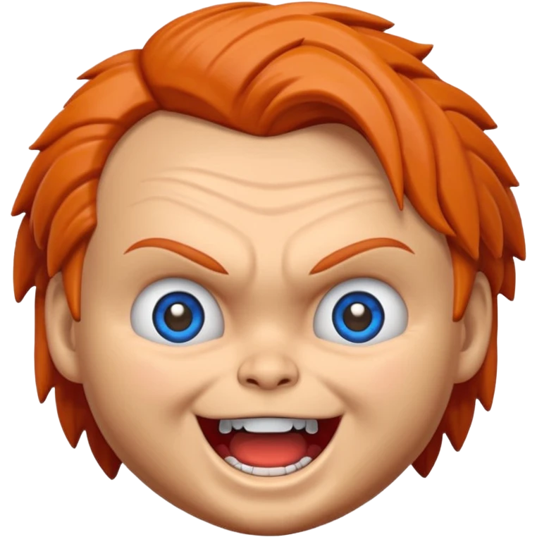 Un emojin de chuky emoji