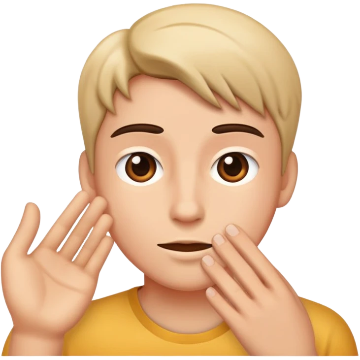 tweaking out emoji