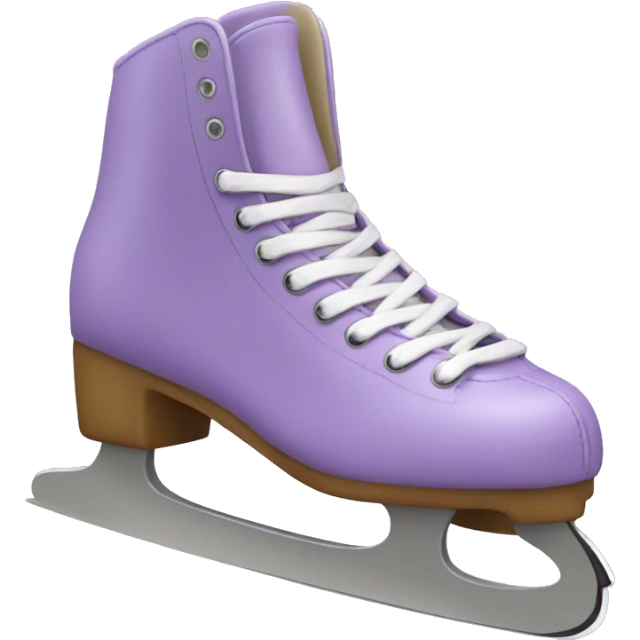 lavender figure-skates emoji