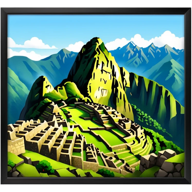 Machu Pichu emoji