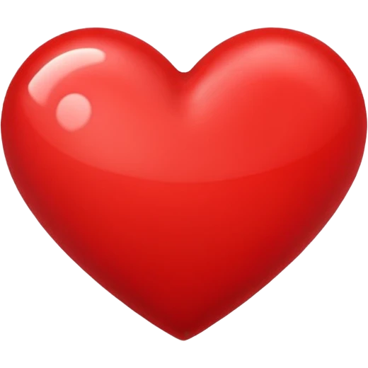 red heart emoji