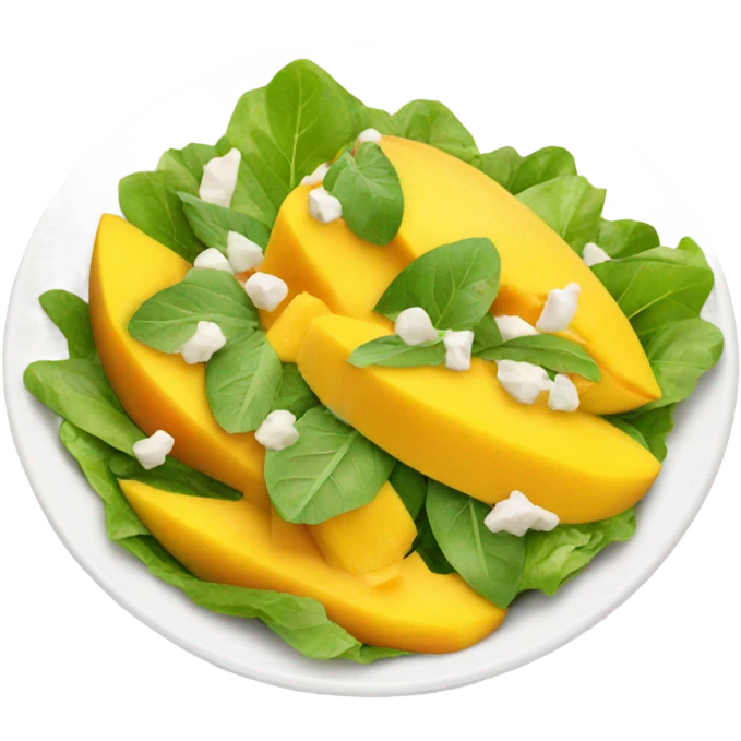 Mango salad emoji