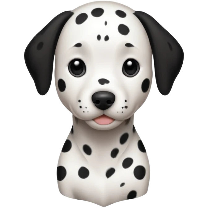 dalmatian dog emoji