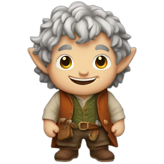 Bilbo baggins happy emoji