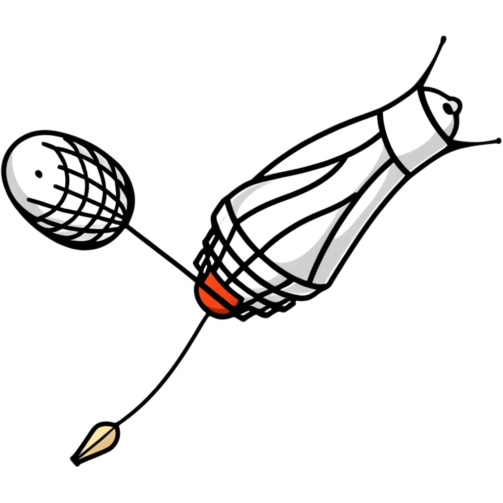 badminton shuttlecock in flight emoji